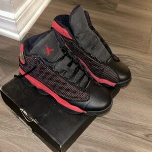 Jordan 13 black & red
